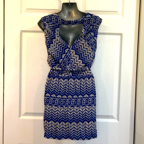 Blue and Gray Summer Dress Forever 21 size medium. - Picture 3 of 6